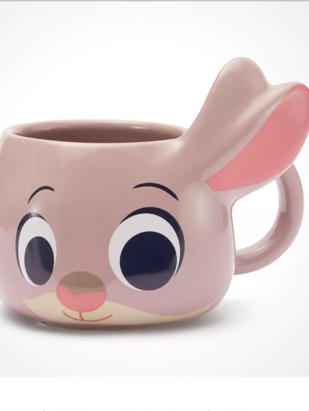 Zootopia Judy Hopps Ceramic Mug in Dusty Rose